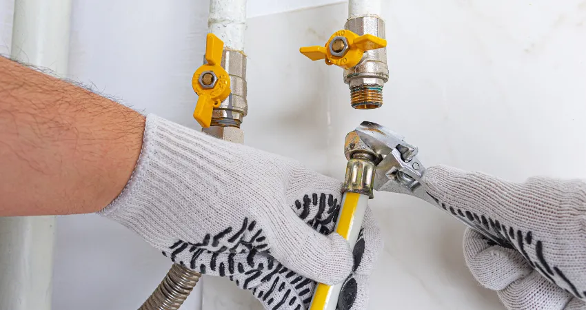 Fuga de agua en casa