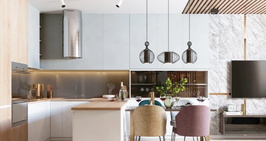 Tipos de cocina según distribución